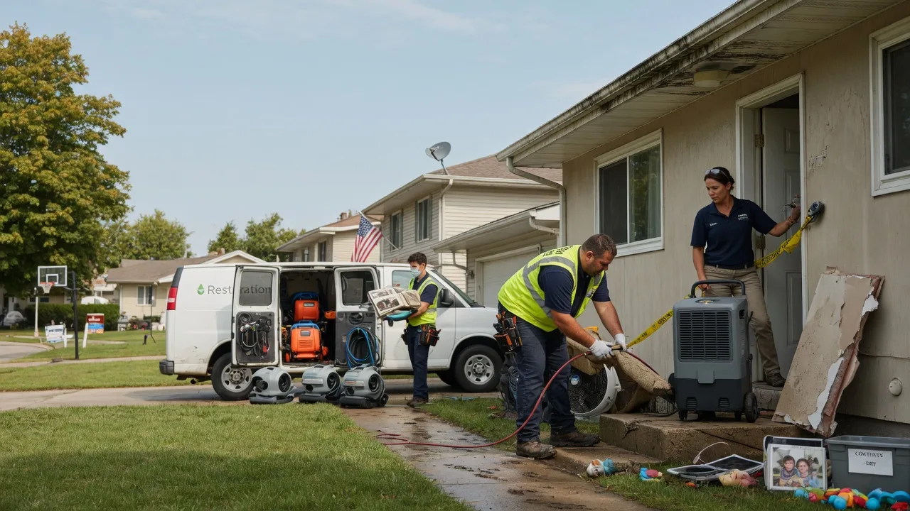 Water Damage Restoration in Caputa, SD near me